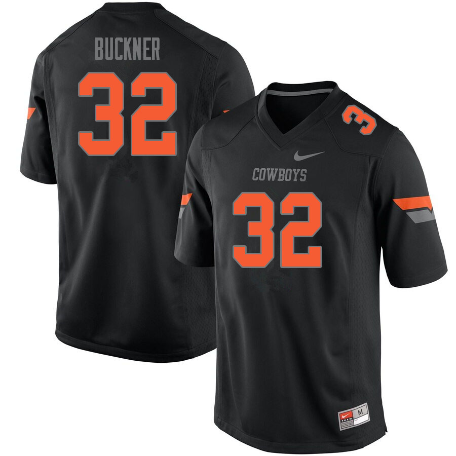 Men #32 DeSean Buckner Oklahoma State Cowboys College Football Jerseys Sale-Black